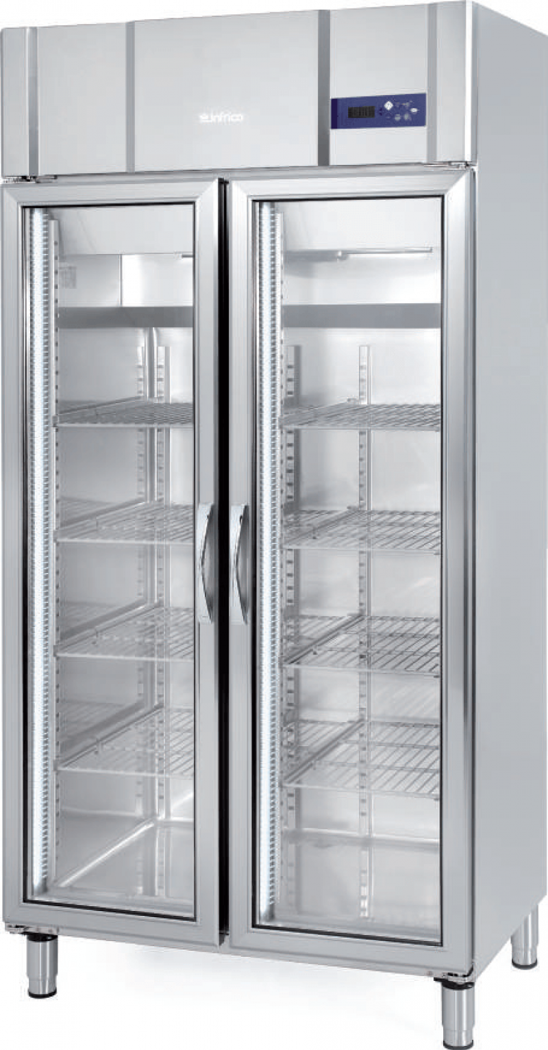 Armario expositor refrigeración gastronorm GN 1/1 Infrico AGN 600 CR