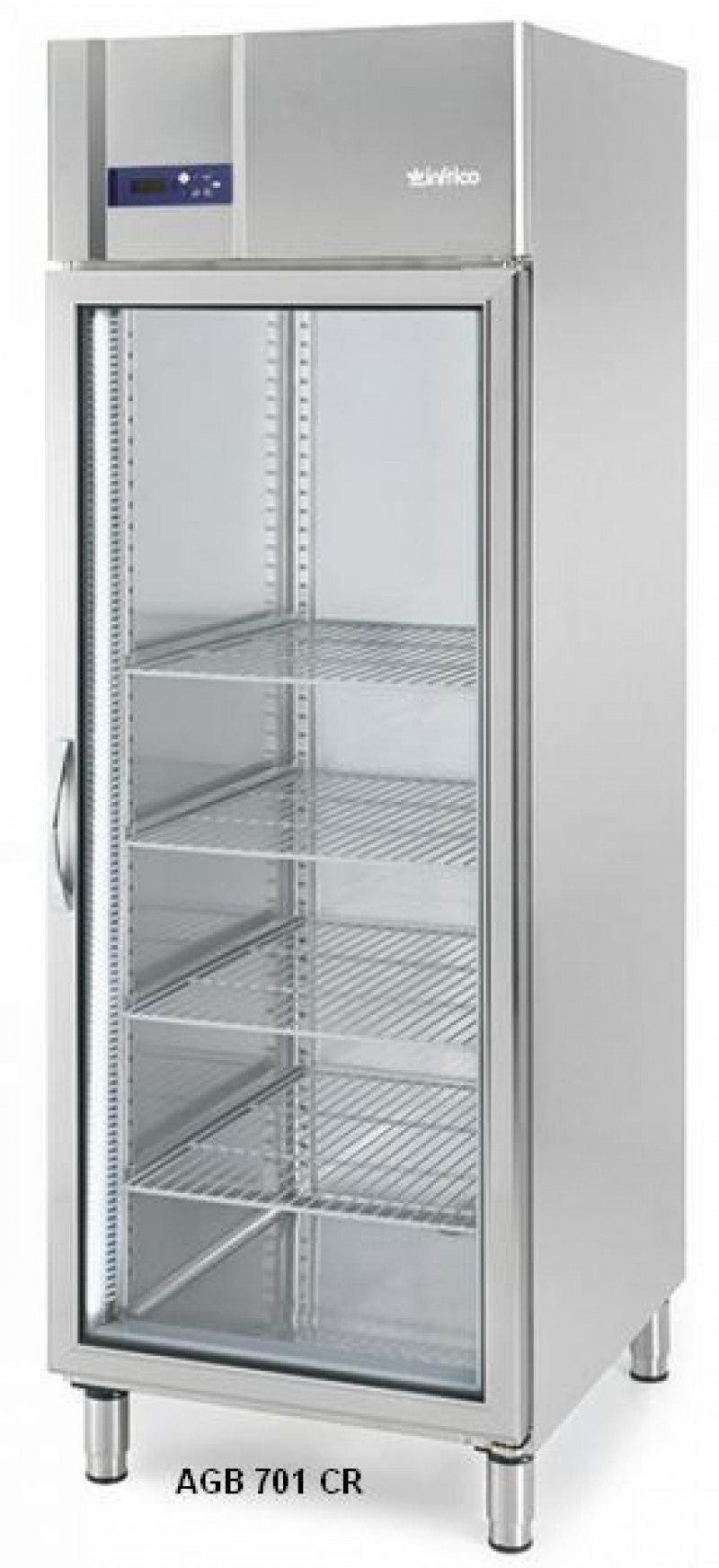 Armario expositor refrigeración gastronorm 2/1 Infrico AGB 700/1400 L
