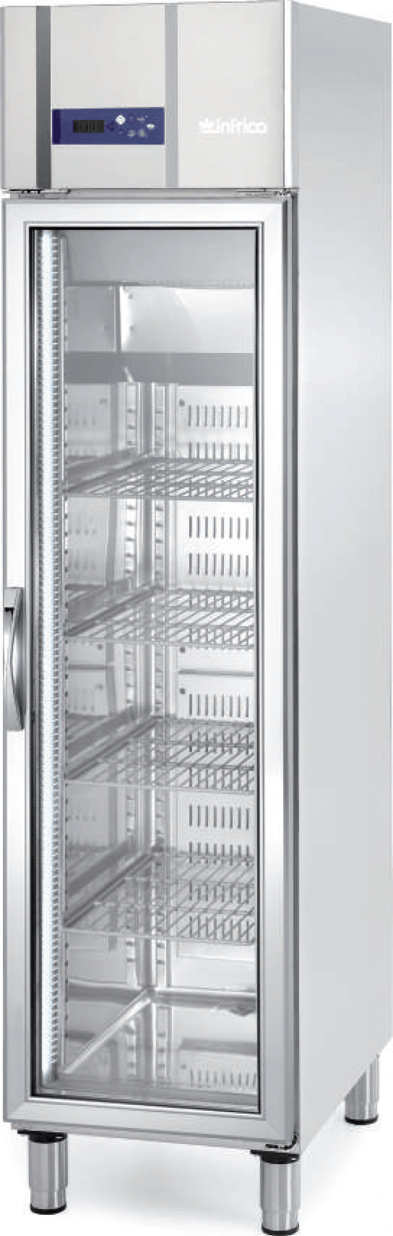 Armario expositor refrigeración gastronorm GN 1/1 Infrico AGN 300 CR