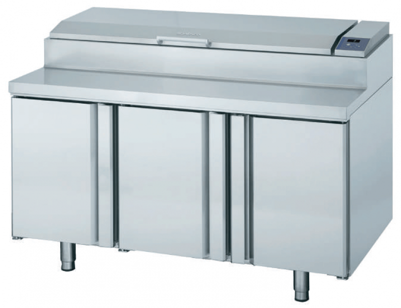Mesa refrigerada ventilada para ensalada Infrico MEV 1500