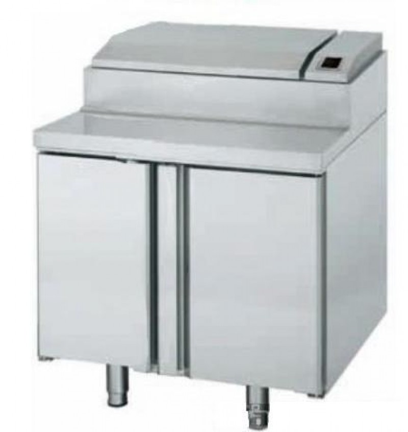 Mesa refrigerada ventilada para ensalada Infrico MEV 1000