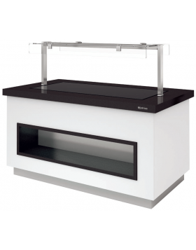 Mesa gastrobuffet placa fría Infrico MB80PF, MB100PF