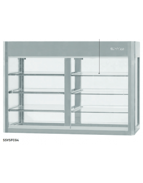 Vitrina refrigerada de tres niveles Infrico SSV-FCG