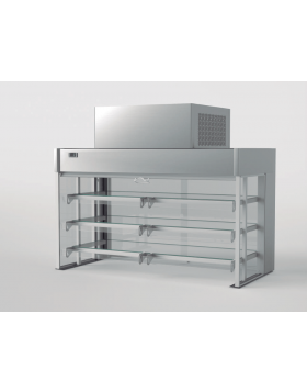 Vitrina refrigerada self abierta de tres niveles Infrico SSVASF